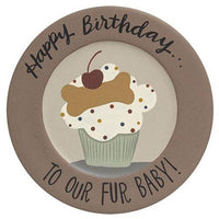 Happy Birthday to Our Fur Baby Plate - The Fox Decor