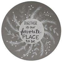 Together is Our Favorite Place to Be Plate - The Fox Decor
