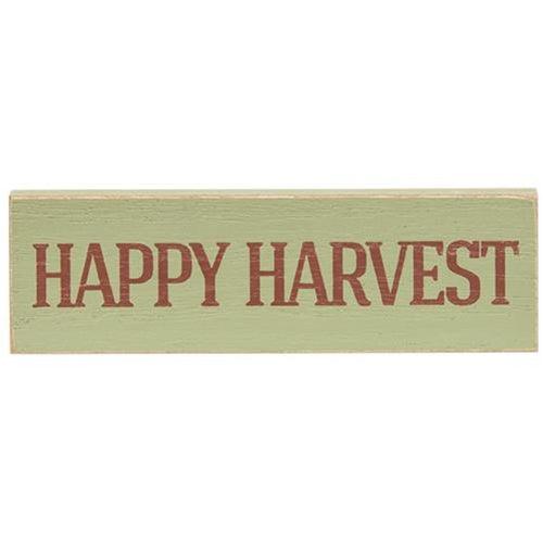 Happy Harvest Skinny Mini Block 3 Asstd - The Fox Decor