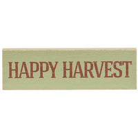 Happy Harvest Skinny Mini Block 3 Asstd - The Fox Decor
