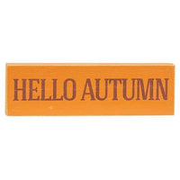 Happy Fall Skinny Mini Block 3 Asstd - The Fox Decor