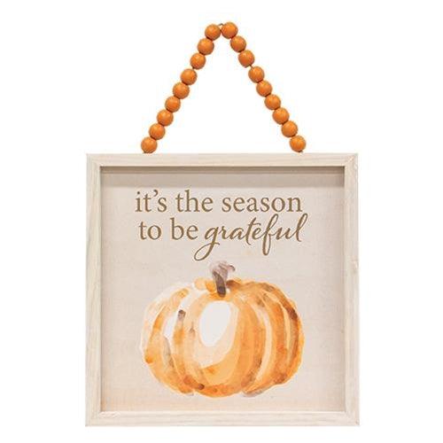 Bless All Beaded Sign 2 Asstd - The Fox Decor