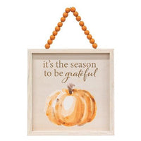 Bless All Beaded Sign 2 Asstd - The Fox Decor