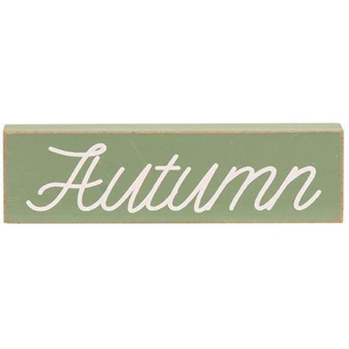 3 Set Autumn Blessings Pumpkin Stacked Blocks - The Fox Decor