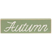 3 Set Autumn Blessings Pumpkin Stacked Blocks - The Fox Decor