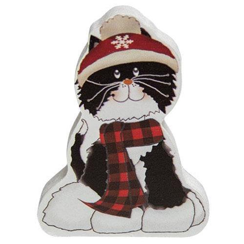 Chunky Christmas Kitty 3 Asstd - The Fox Decor