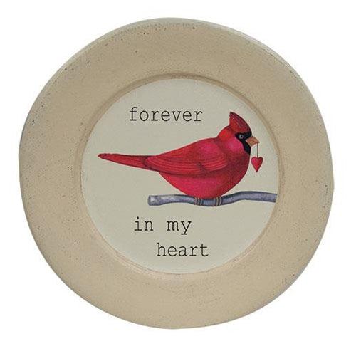 Cardinal Plate 3 Asstd - The Fox Decor