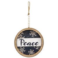 Winter Blessings Snowflake Shadowbox Hanger 2 Asstd - The Fox Decor