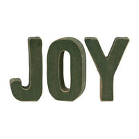 3 Set Joy Cutout Letters - The Fox Decor