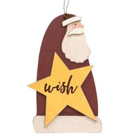 Wish Santa Ornament - The Fox Decor