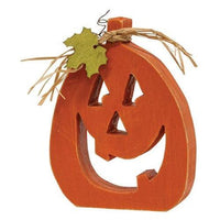 3 Set Cutout Jack O Lantern Chunky Sitters - The Fox Decor