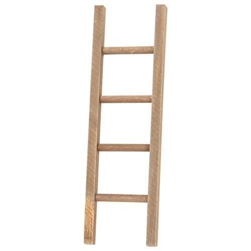 Medium Wooden Ladder 3 Asstd - The Fox Decor