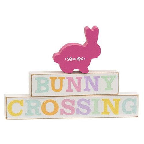 3 Set Bunny Crossing Block Stackers - The Fox Decor