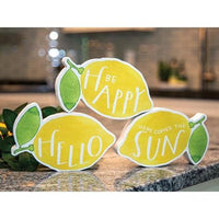 Be Happy Chunky Lemon Sitter 3 Asstd - The Fox Decor
