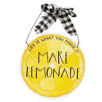 Make Lemonade Hanging Sign - The Fox Decor
