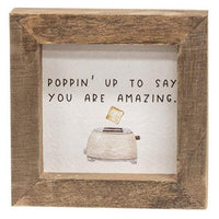 Poppin Up Mini Frame 2 Asstd - The Fox Decor