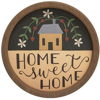 Family Is Everything Round Sign 2 Asstd - The Fox Decor