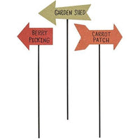 Garden Arrow Plant Poke 3 Asstd - The Fox Decor