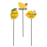 Lemon Plant Poke 3 Asstd - The Fox Decor
