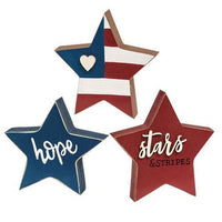 Thumbnail for 3 Set Stars & Stripes Chunky Sitters - The Fox Decor