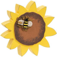Sunflower With Bee Chunky Sitter - The Fox Decor