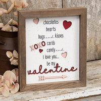 Valentine Shadowbox Frame - The Fox Decor