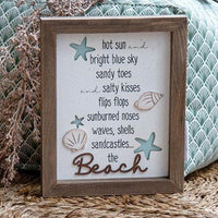 Beach Shadowbox Frame - The Fox Decor
