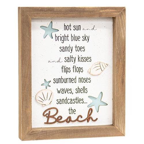Beach Shadowbox Frame - The Fox Decor