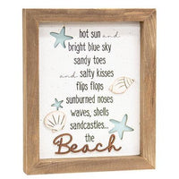 Beach Shadowbox Frame - The Fox Decor