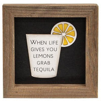 When Life Gives You Lemons Shadowbox Frame - The Fox Decor