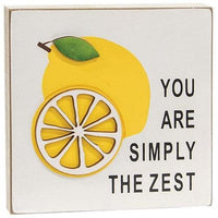Simply the Zest Block - The Fox Decor