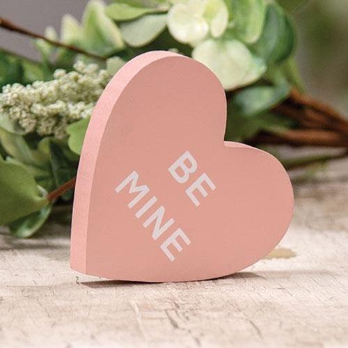 Be Mine Conversation Heart Block - The Fox Decor