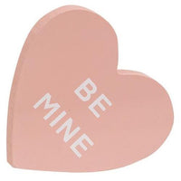 Be Mine Conversation Heart Block - The Fox Decor