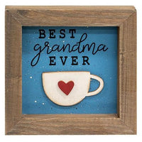 Best Grandma Ever Shadowbox Frame - The Fox Decor