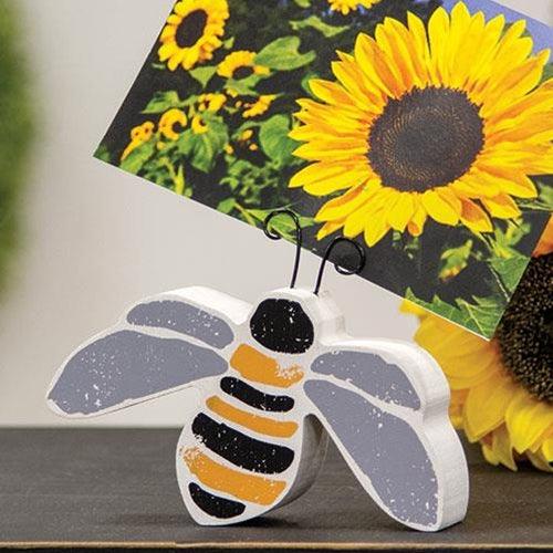 Large Chunky Bee Photo Holder - The Fox Decor