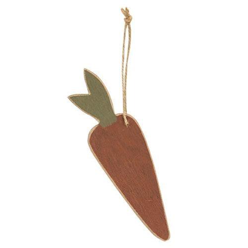 Wooden Carrot Ornament - The Fox Decor
