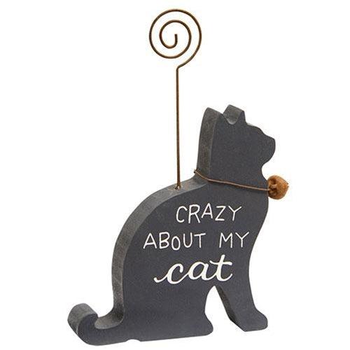 My Cat Has My Heart Photo Holder 4 Asstd each sold individually (not as a set) - The Fox Decor