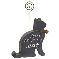 My Cat Has My Heart Photo Holder 4 Asstd each sold individually (not as a set) - The Fox Decor