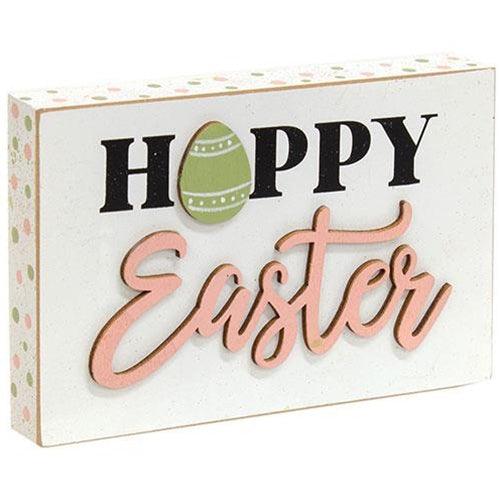 Hoppy Easter Block - The Fox Decor