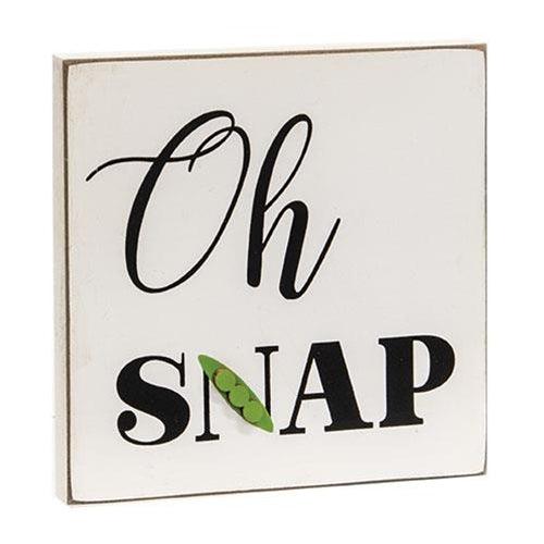 Oh Snap Square Block - The Fox Decor