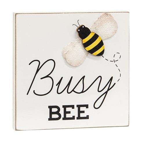 Busy Bee Square Block - The Fox Decor