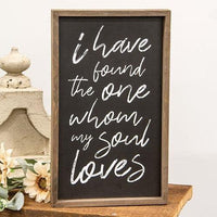 I Have Found the One Chalkboard Look Sign - The Fox Decor