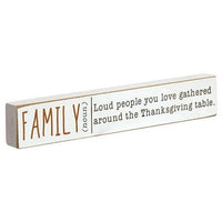 Thanksgiving Mini Stick 3 Asstd - The Fox Decor