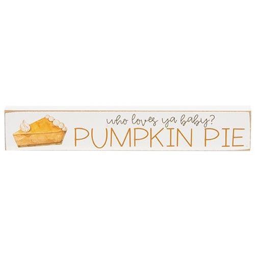 Pumpkin Pie Mini Stick 3 Asstd - The Fox Decor