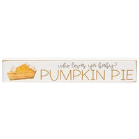 Pumpkin Pie Mini Stick 3 Asstd - The Fox Decor