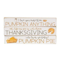 Pumpkin Pie Mini Stick 3 Asstd - The Fox Decor