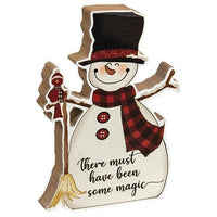 Must Have Been Some Magic Chunky Snowman 2 Asstd - The Fox Decor
