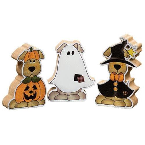 3 Set Chunky Halloween Costume Puppy Sitters - The Fox Decor