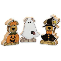 3 Set Chunky Halloween Costume Puppy Sitters - The Fox Decor