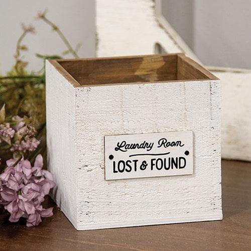 Lost & Found Laundry Room Bin - The Fox Decor